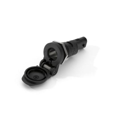 BMW Motorrad Zusatzsteckdose 12 V vor einem weißen Hintergrund