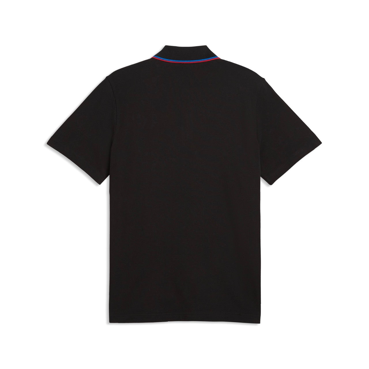 Schwarzes Poloshirt, Rückseite ohne Aufdruck