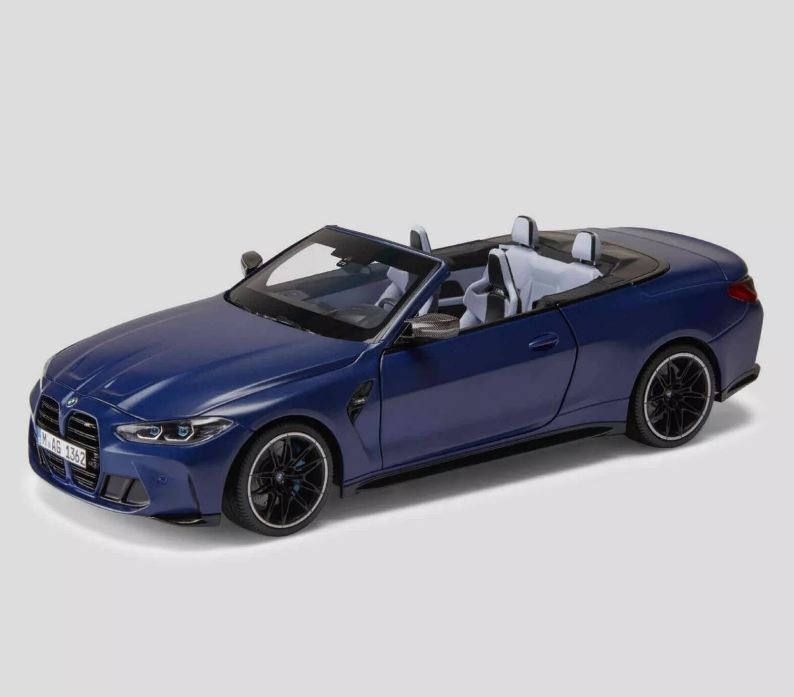 BMW Miniatur 4er blau