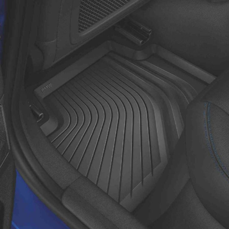 BMW Fußmatten Allwetter hinten für 2er Coupé, 4er, M4 (G42, G87, G23, G83)
