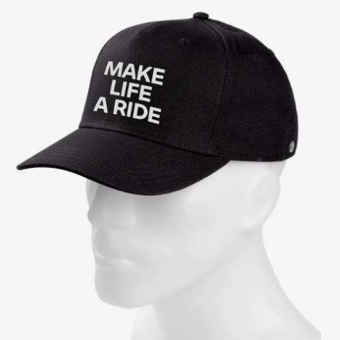 BMW Unisex Cap Make Life a Ride Schwarz