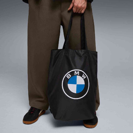 Einkaufstragetasche Shopper in schwarz mit BMW Logo