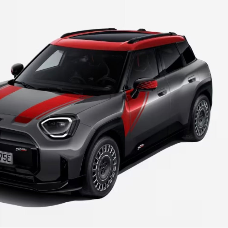 MINI JCW Folierung Chili Red Aceman, J05