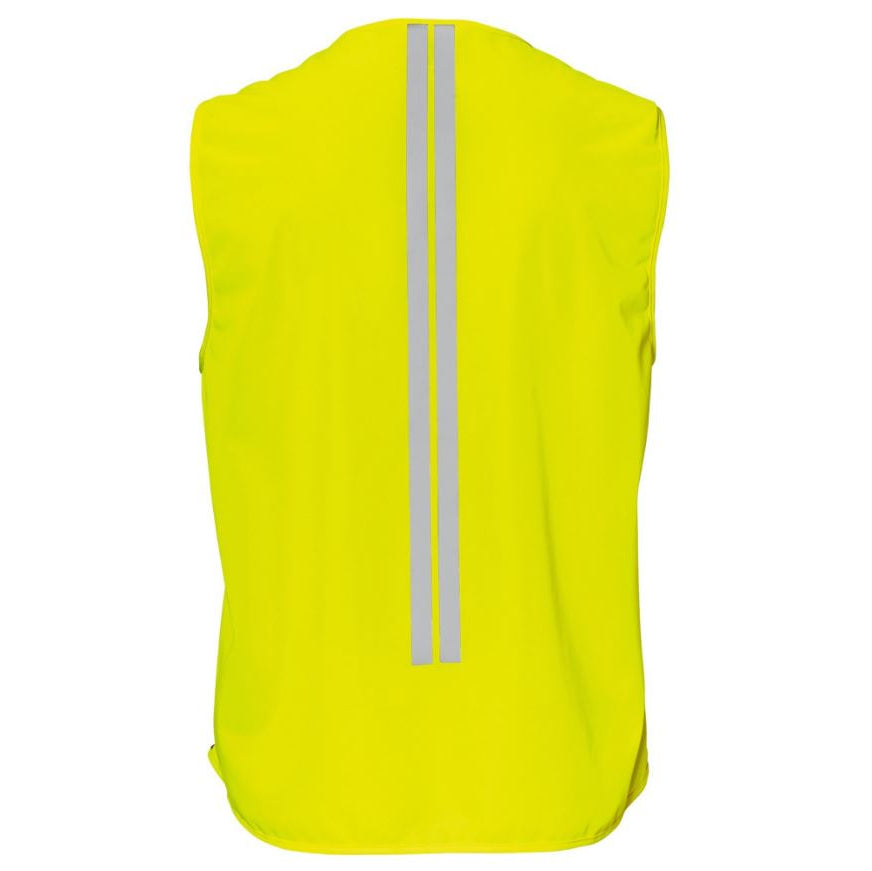 Weste HighViz Neon Gelb hinten