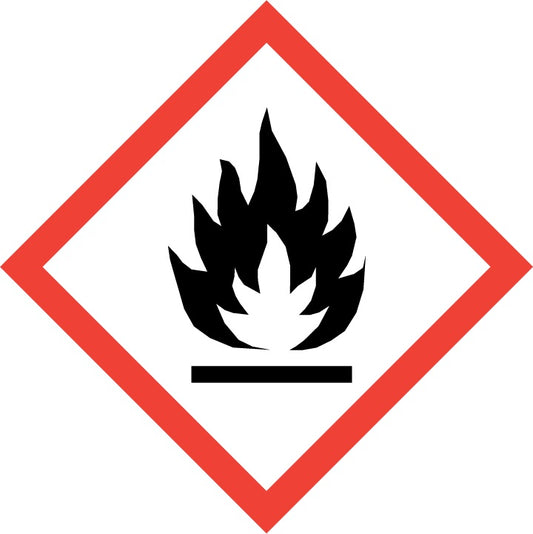 Gefahrenpiktogramm Flamme