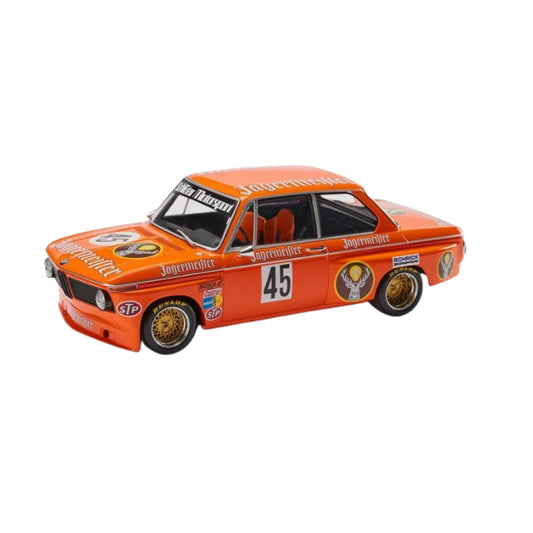 BMW 2002 Jägermeister Miniatur in orange