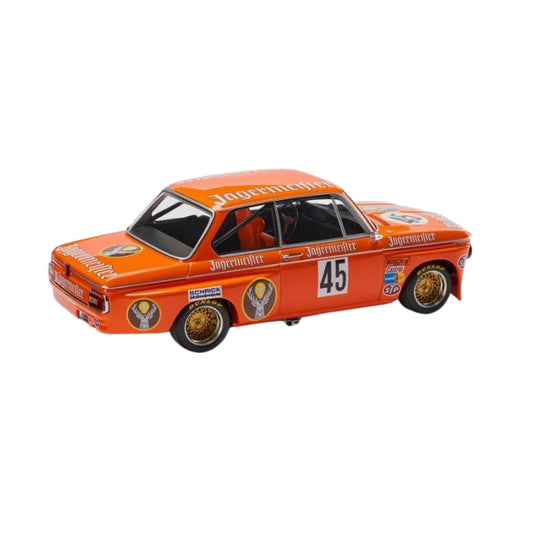 BMW 2002 Jägermeister Miniatur in orange