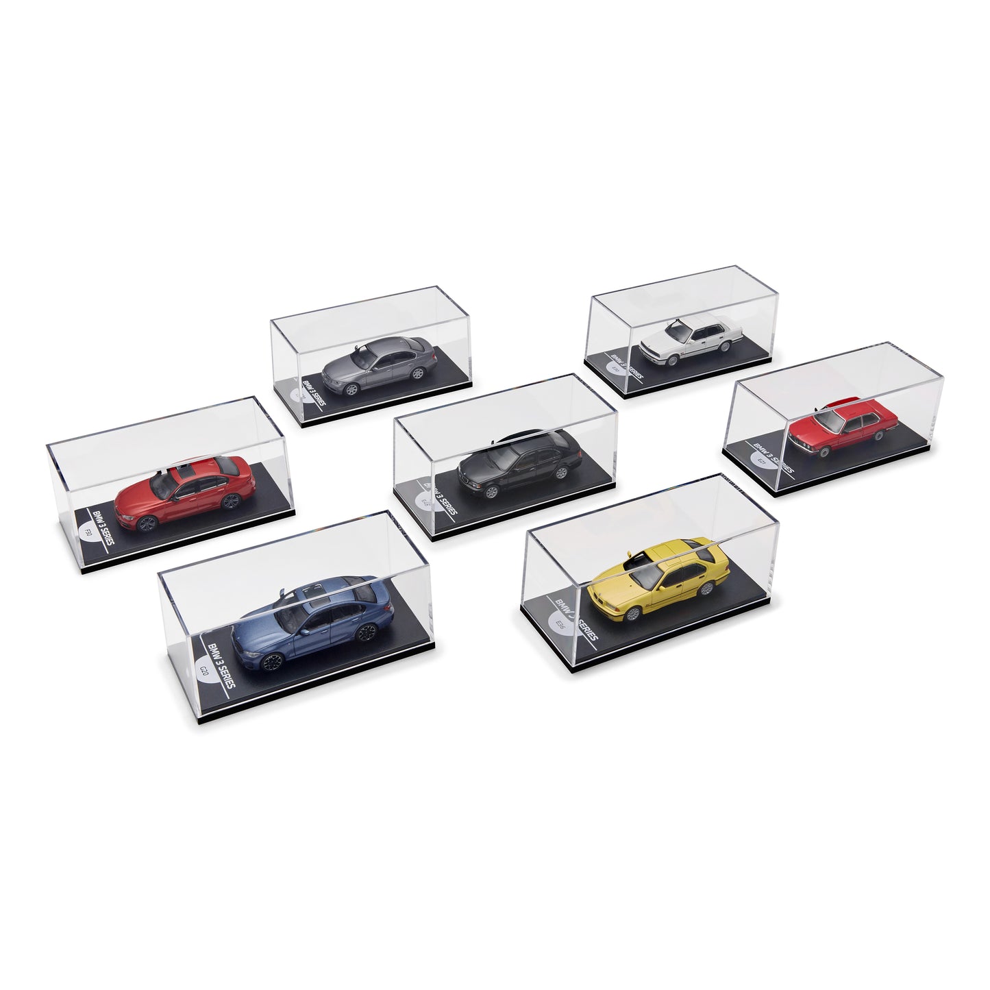 BMW 3er Collectors Set Miniaturen