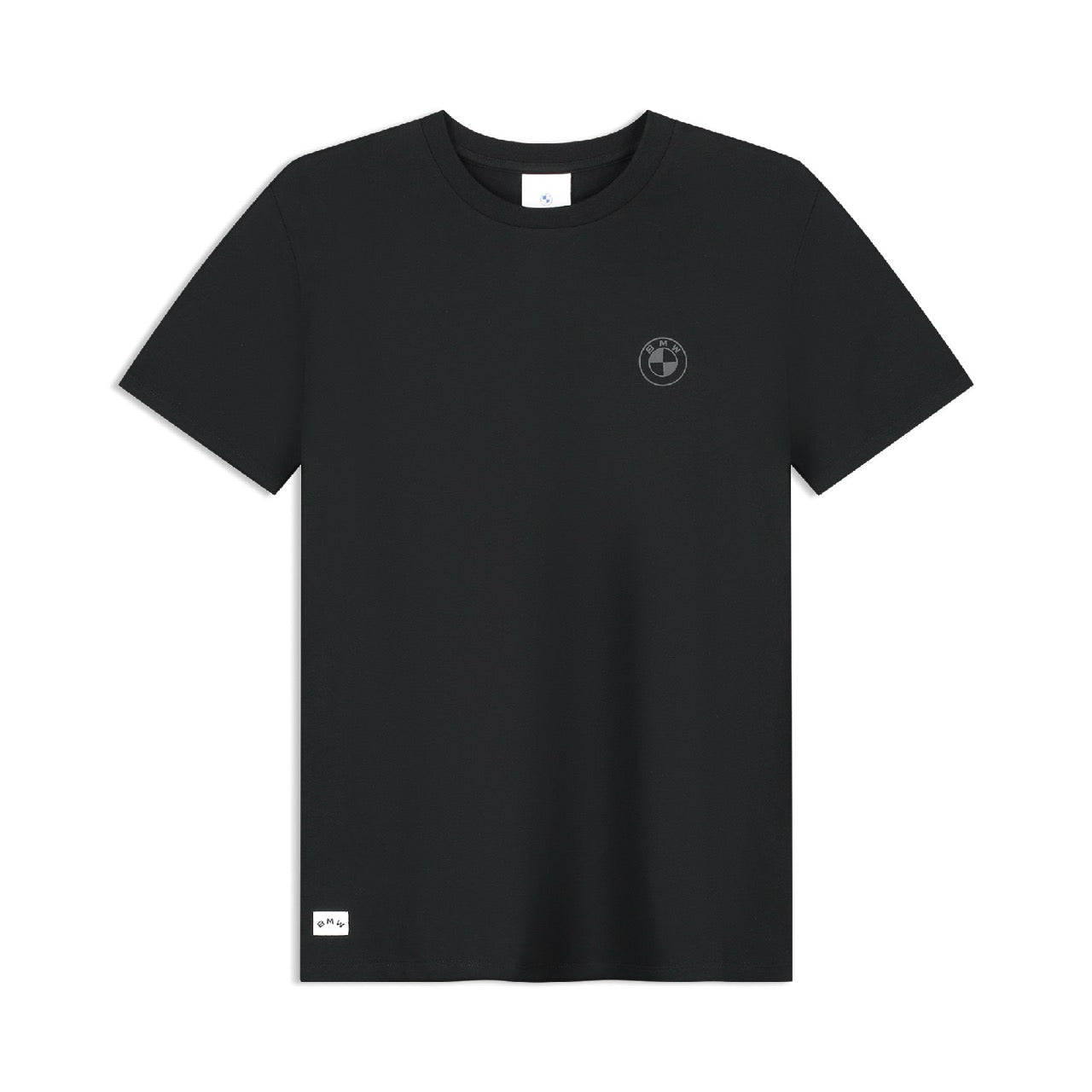 T-Shirt mit BMW Print, schwarz