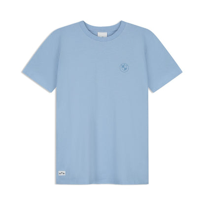 T-Shirt mit BMW Print, hellblau