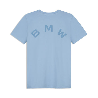 T-Shirt mit BMW Print, hellblau