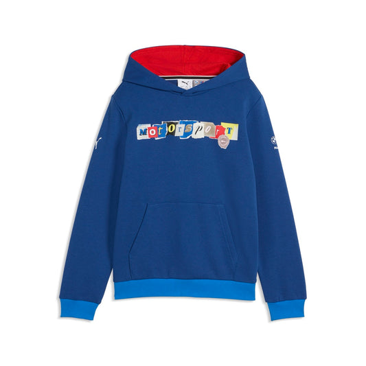 BMW M Motorsport Kinder Hoodie blau