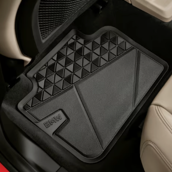 Fußmatten Allwetter im Furaum hinten