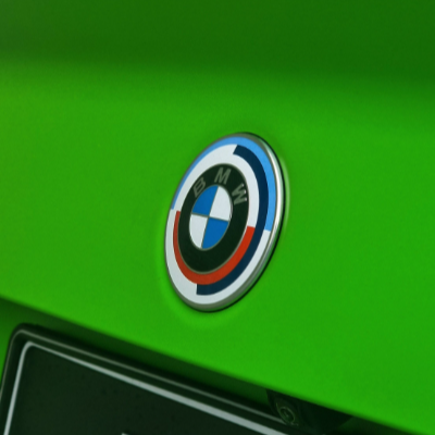 BMW 50 Jahre M Logo hinten