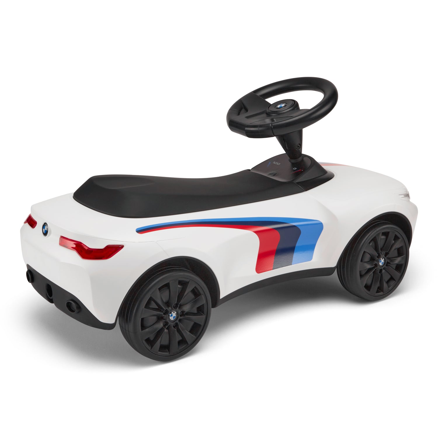 BMW M Babyracer mit den typischen BMW M Streifen