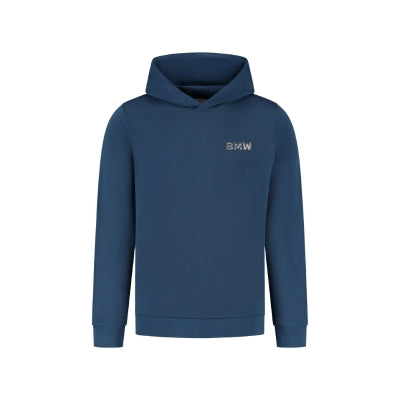BMW Hoodie in blau mit Wortmarke