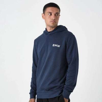 BMW Hoodie in blau mit Wortmarke