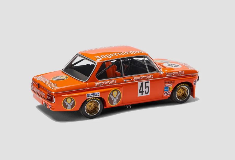 BMW 2002 Miniatur. Heckansicht