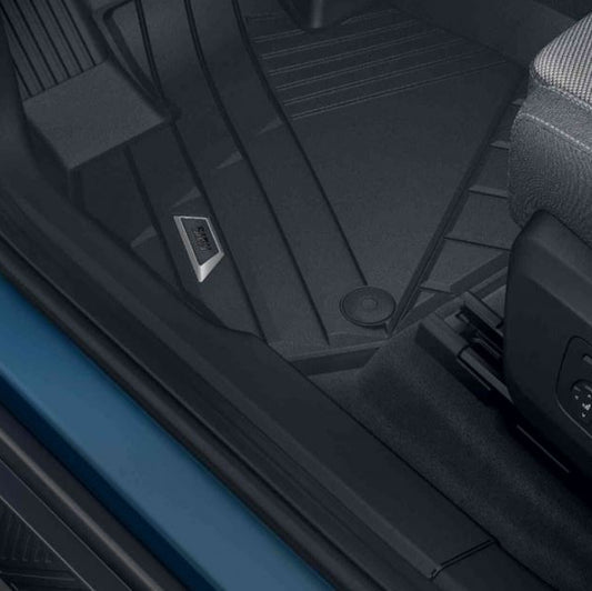 BMW Allwettermatten fuer vorne aus Gummi fuer den BMW NA5 ix3