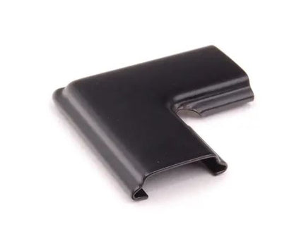 BMW E30 Manschette Heck Eckstueck in schwarz