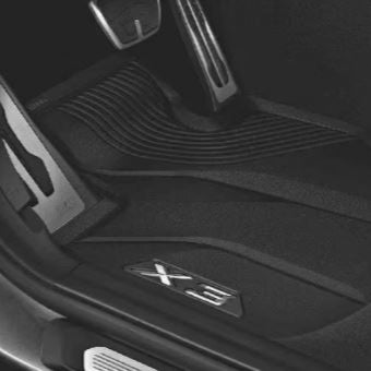 BMW Fussmatten Allwetter vorne fuer X3M, X3, iX3
