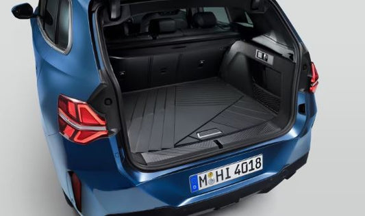 BMW X3 Gepäckraumformmatte in schwarz für BMW X3 Baureihe G45