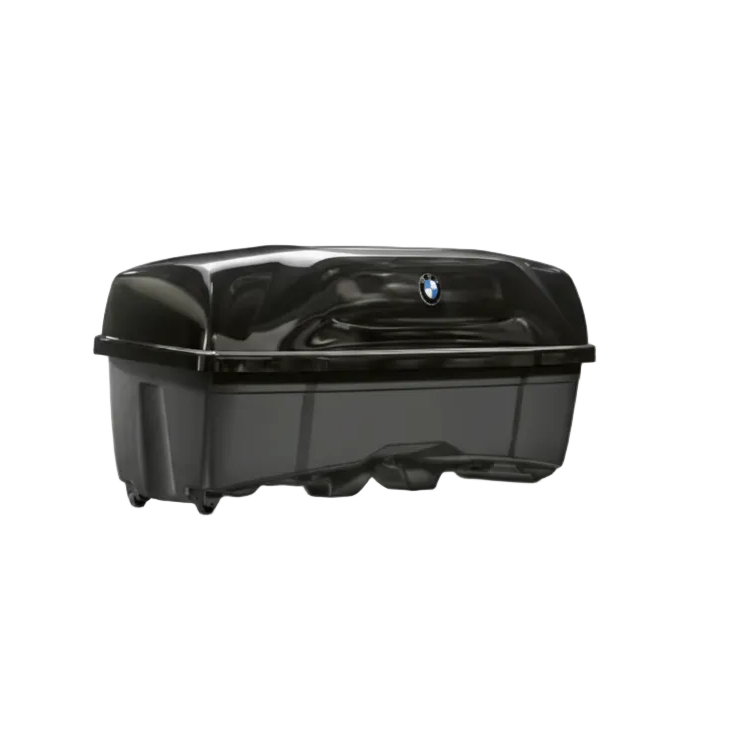 BMW Heckbox vor einem weißen Hintergrund