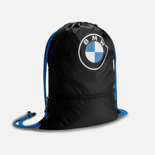 BMW Turnbeutel Schwarz mit BMW Logo Kordelzug