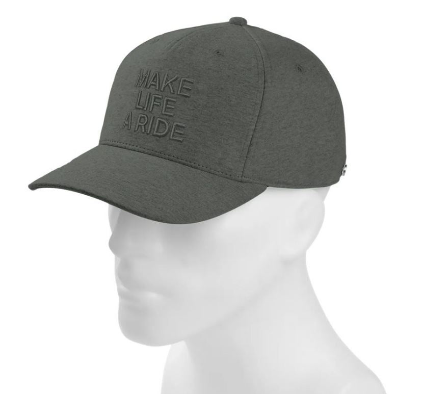 BMW Unisex Cap Make Life a Ride Grau