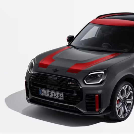 MINI JCW Folierung Chili Red Countryman, U25