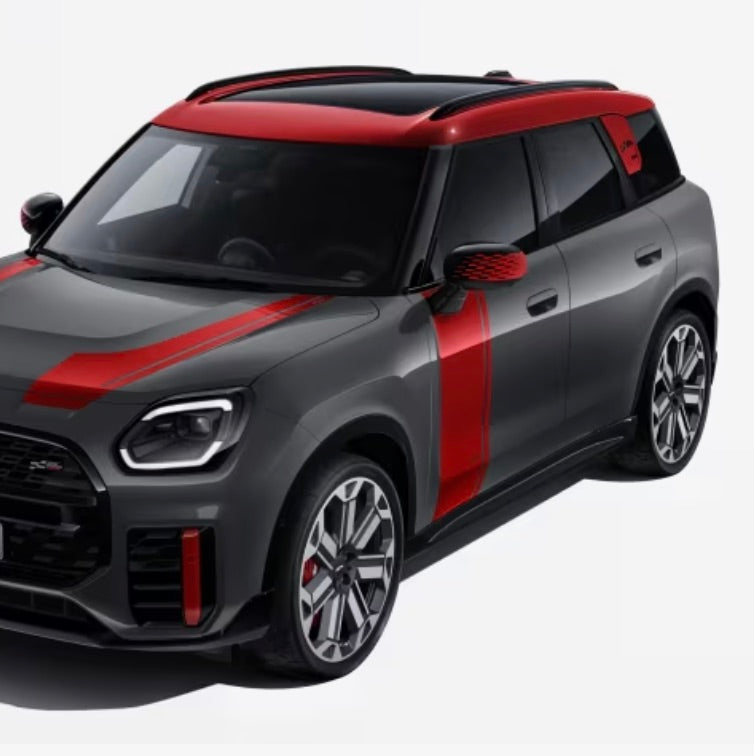 MINI JCW Folierung Chili Red Countryman, U25