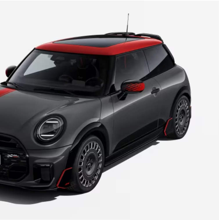 MINI JCW Folierung Chili Red Hatch und Cabrio, F65, F66, F67