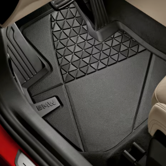 BMW Allwetterfußmatte im Fußraum