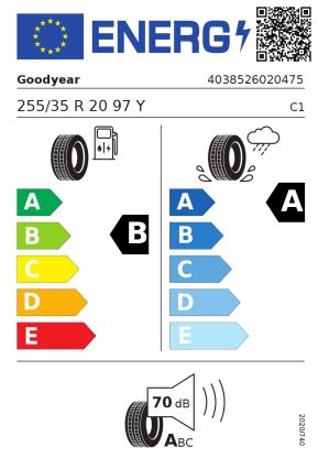 Goodyear Reifenlabel
