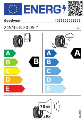 Reifenlabel Goodyear