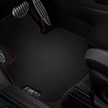 JCW Fussmatten aus Textil für einen MINI Countryman U25 