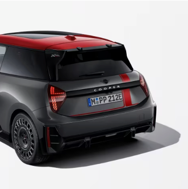 MINI JCW Heckfolierung Chili Red
