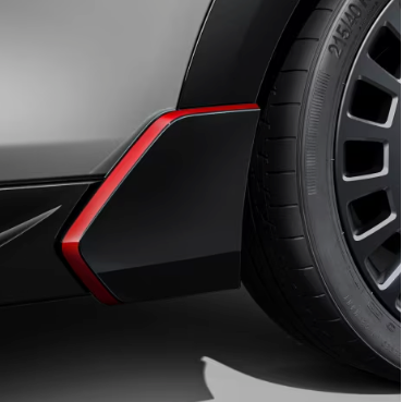 MINI JCW Schwelleraufsatz am Fahrzeug