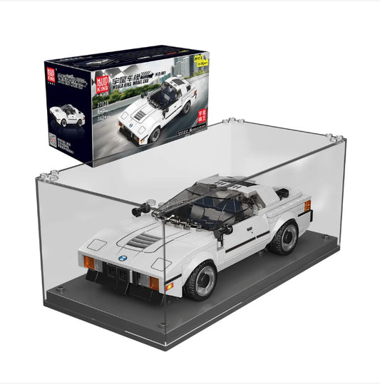 Klemmbausteinset BMW M1 Nachbildung mit Showbox