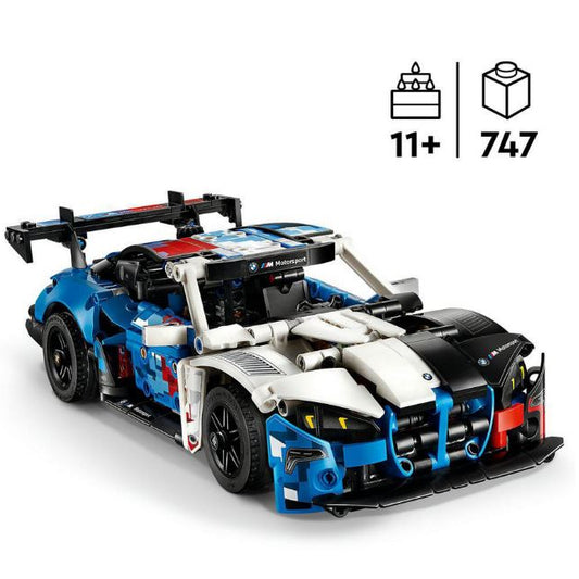 Lego Bausatz BMW M4 GT3 EVO M Motorsport mit Anzahl der Steine 747 Stueck
