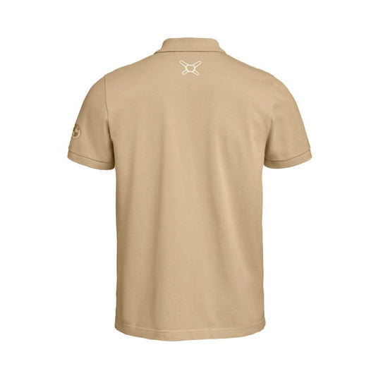 Poloshirt Spirit of GS sand hinten