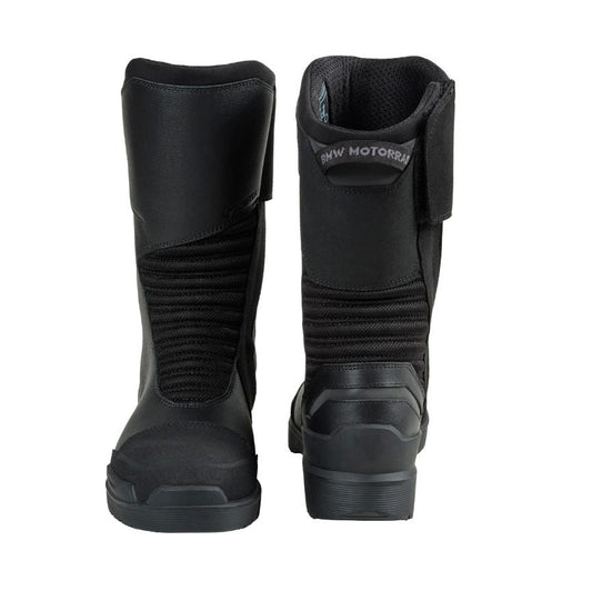 Motorradstiefel "Taunus" schwarz, hinten