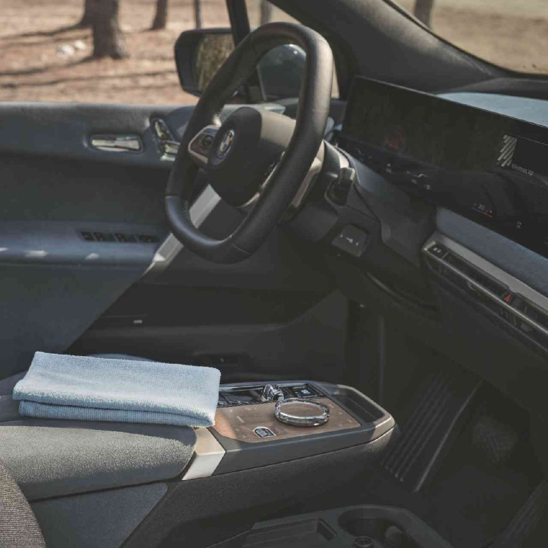 BMW Mikrofasertuch im Interieur