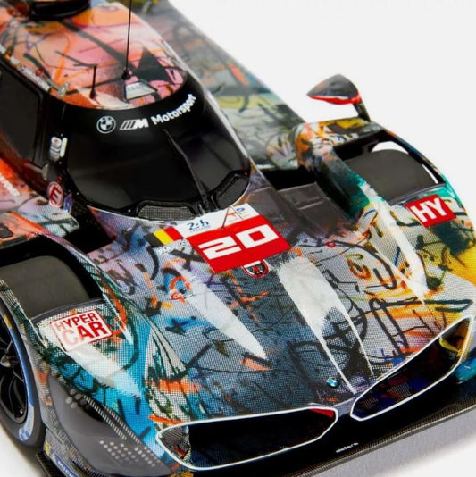 BMW ART CAR # 20 Miniatur by Julie Mehretu