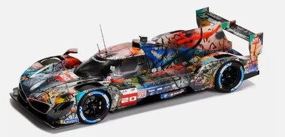 BMW ART CAR # 20 Miniatur by Julie Mehretu