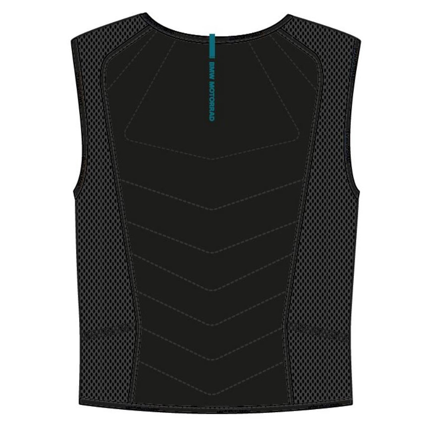 Weste Cool Down schwarz hinten