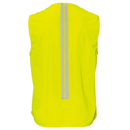 Weste HighViz Neon Gelb hinten