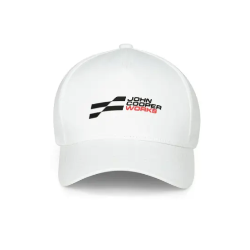 weisse Cap mit MINI JCW Logo