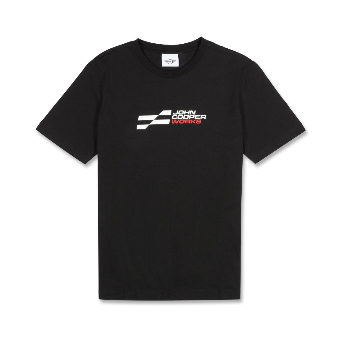 MINI JCW Logo T-Shirt Herren, schwarz